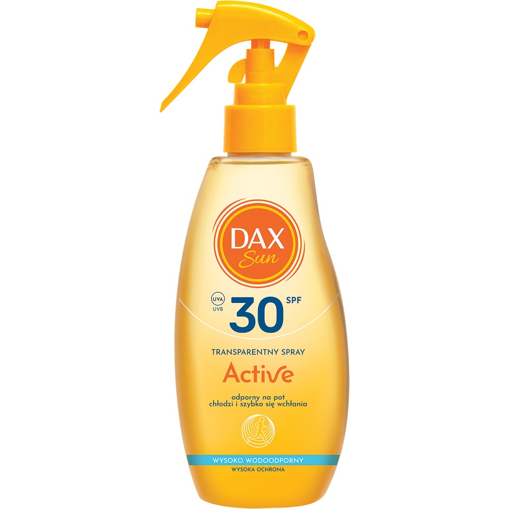 Transparentny Spray Active SPF30