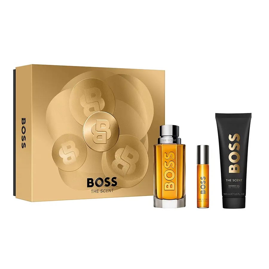 Boss The Scent For Him Zestaw Woda Toaletowa Spray + Dezodorant Sztyft + żEl Pod Prysznic 2